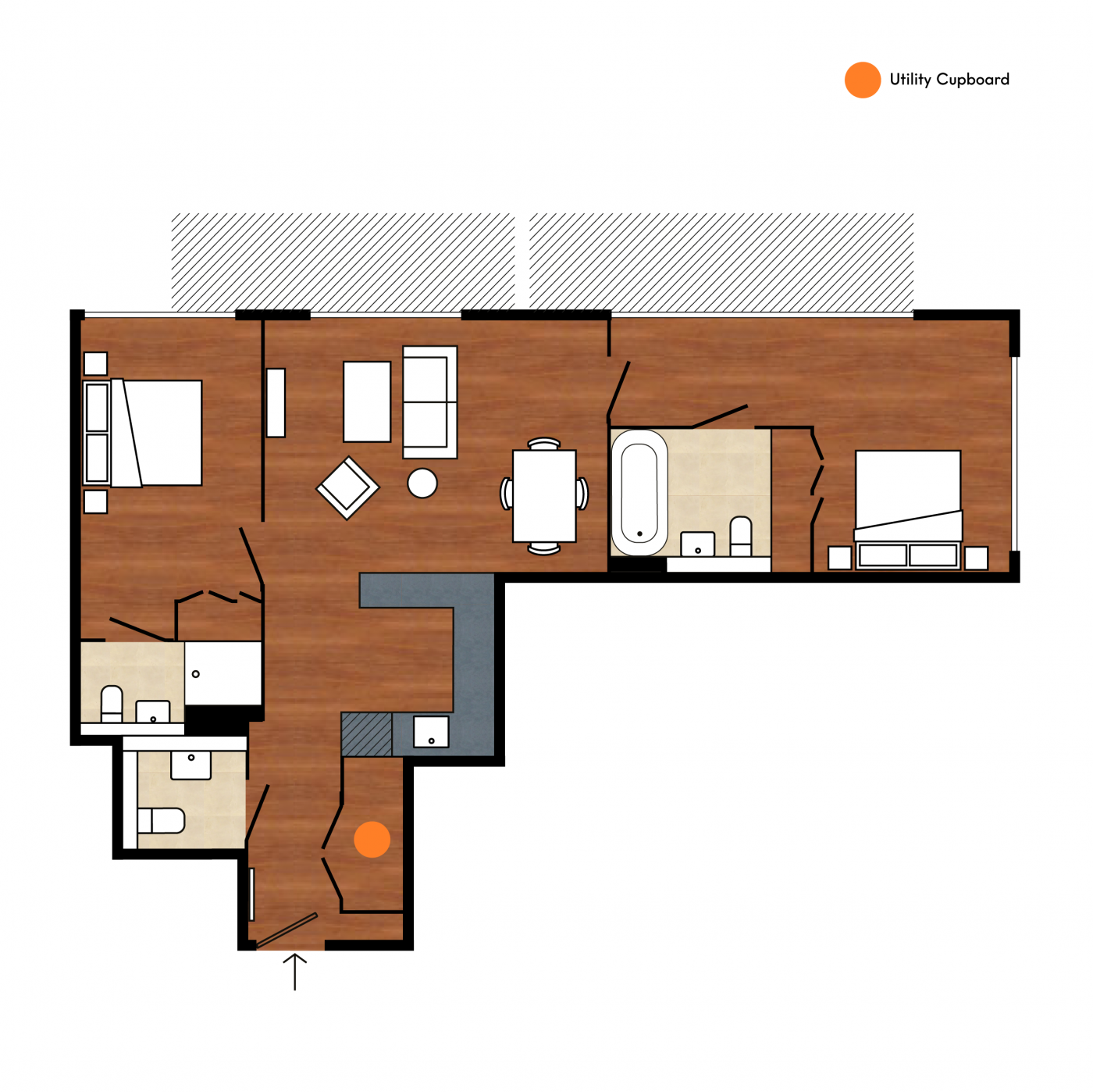 2 Bedroom Flats in Woking The Marches